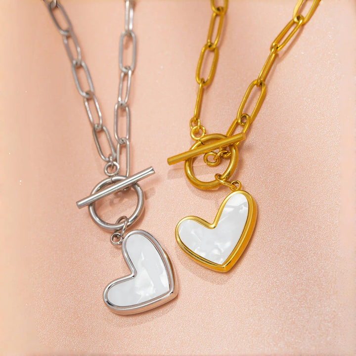 The Pure Serenity Heart Pendant