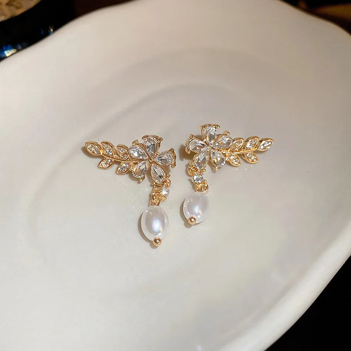 Vivienne Crystal Bloom Earrings