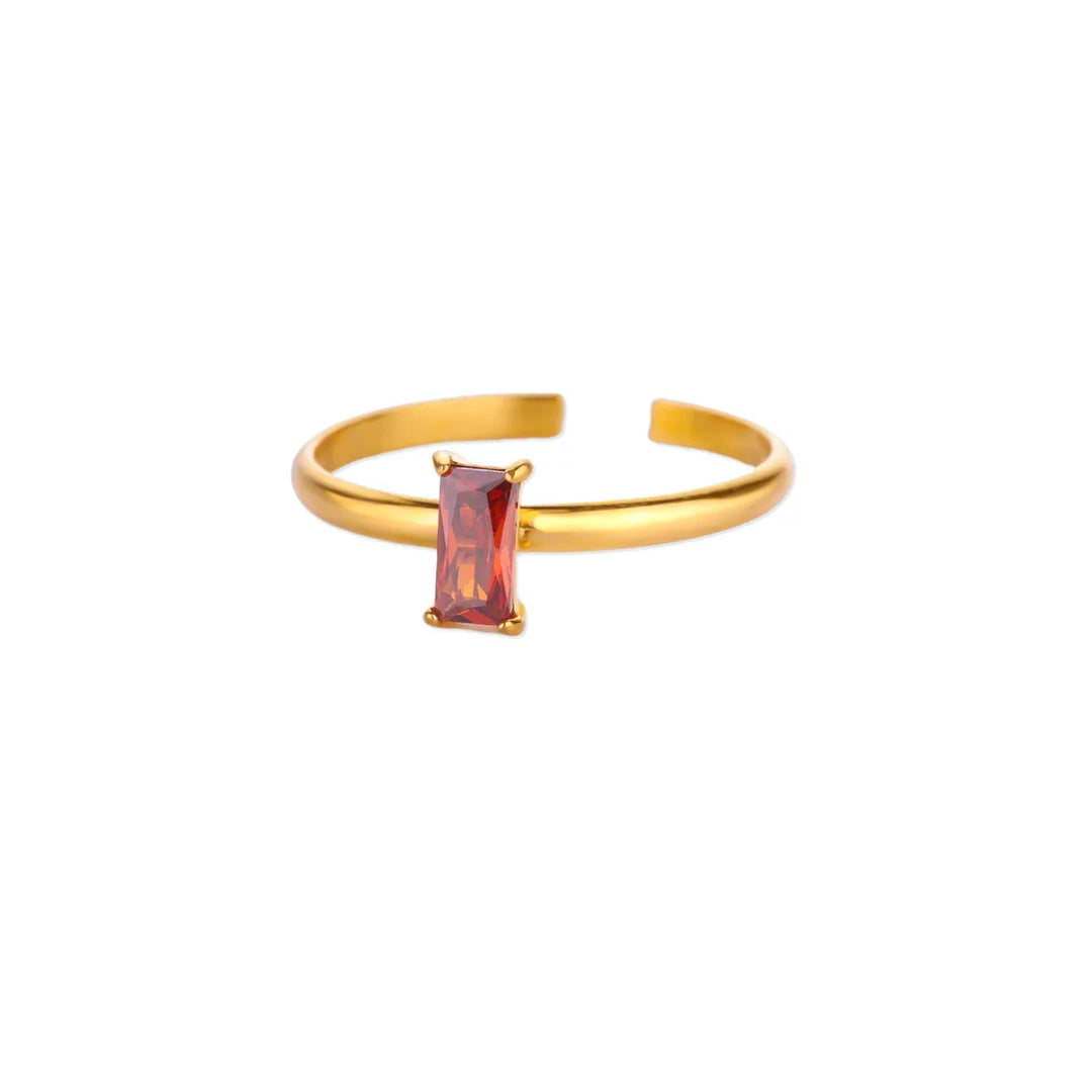 Seraya Fine Cut Birthstone Ring