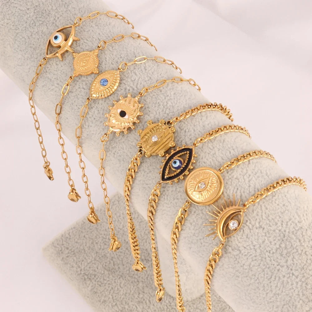 Evil Eye Chain Bracelets