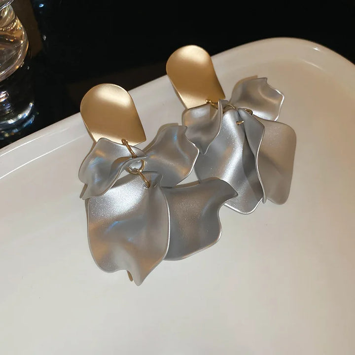 Valora Grand Floral Drop Earrings