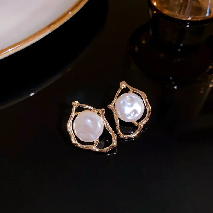 Camille Pearl Drop Earrings