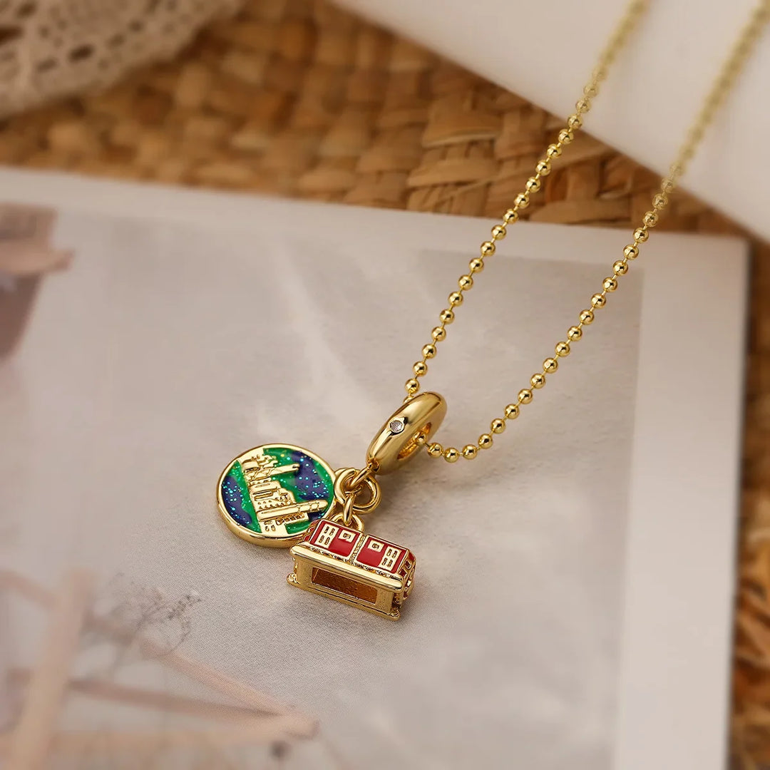 Travel Charm Necklace