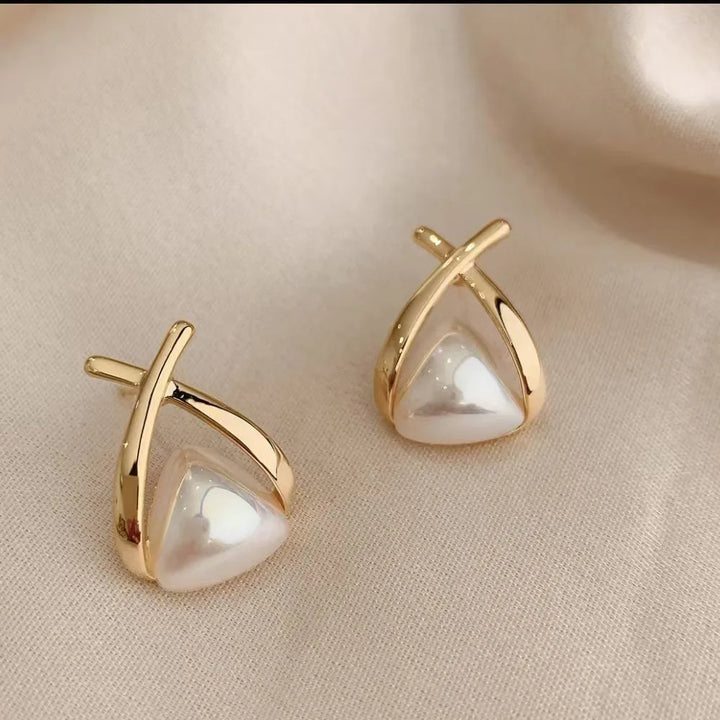 Camille Pearl Drop Earrings