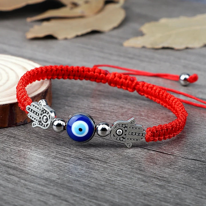 Braided Lucky Evil Eye Bracelets