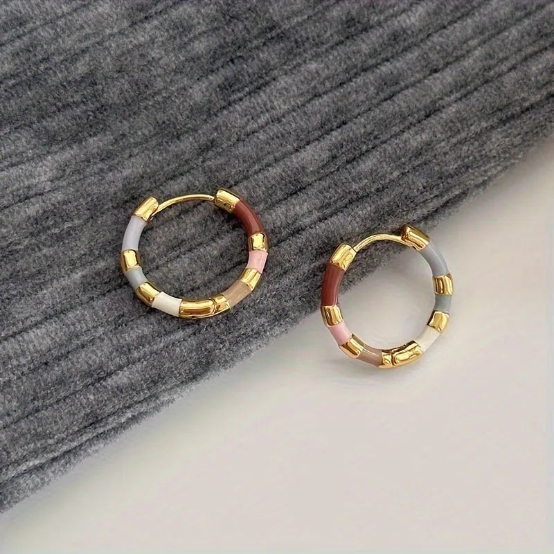 Soraya Multi-Tone Hoops