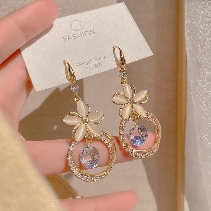 Maravelle Ceremony Bloom Earrings