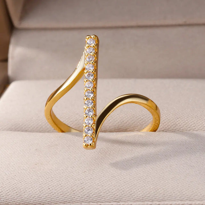 Brinley Pavé Wrap Ring