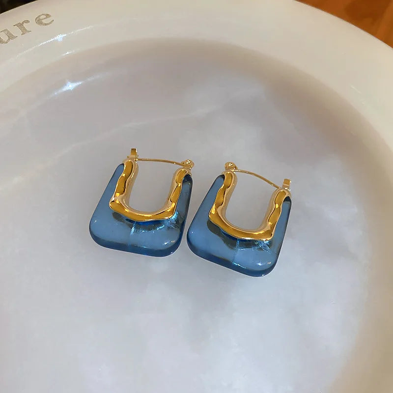 Soraya Geo Luxe Earrings