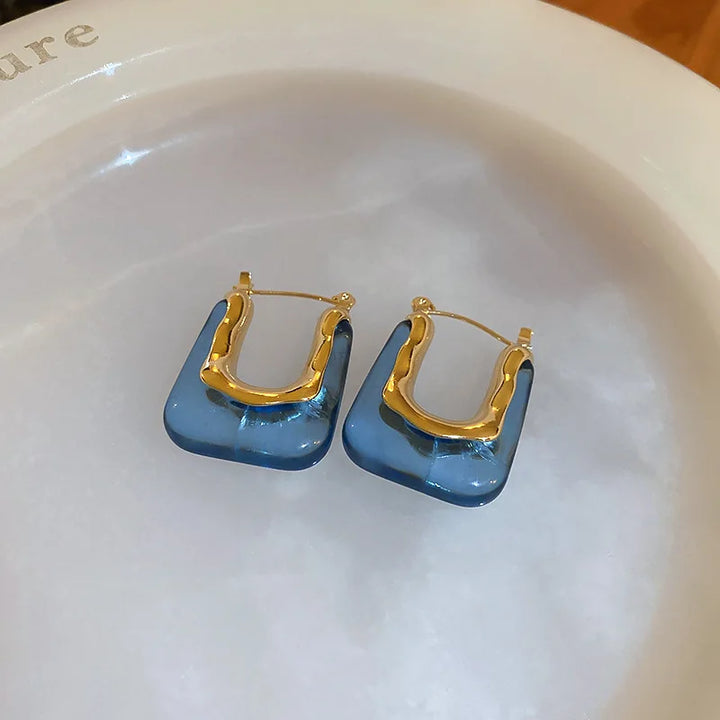 Soraya Geo Luxe Earrings