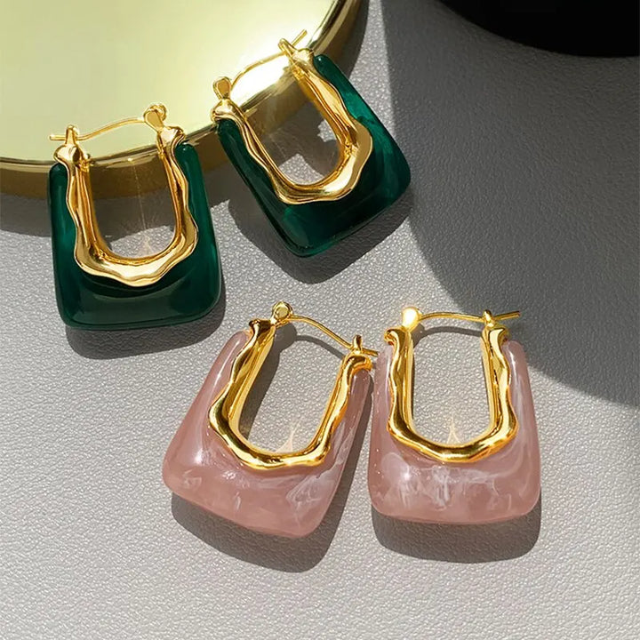 Soraya Geo Luxe Earrings