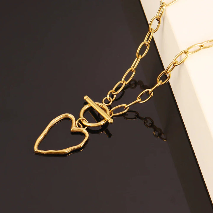 The Handcrafted Bond Heart Necklace