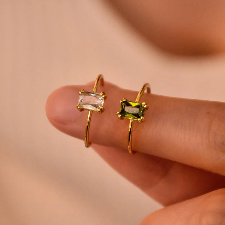 Seraya Fine Cut Birthstone Ring