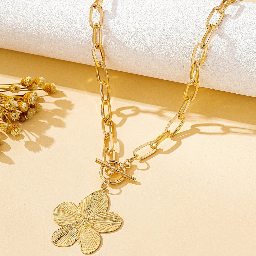 Ardelle Luxe Petal Drop Pendant Necklace