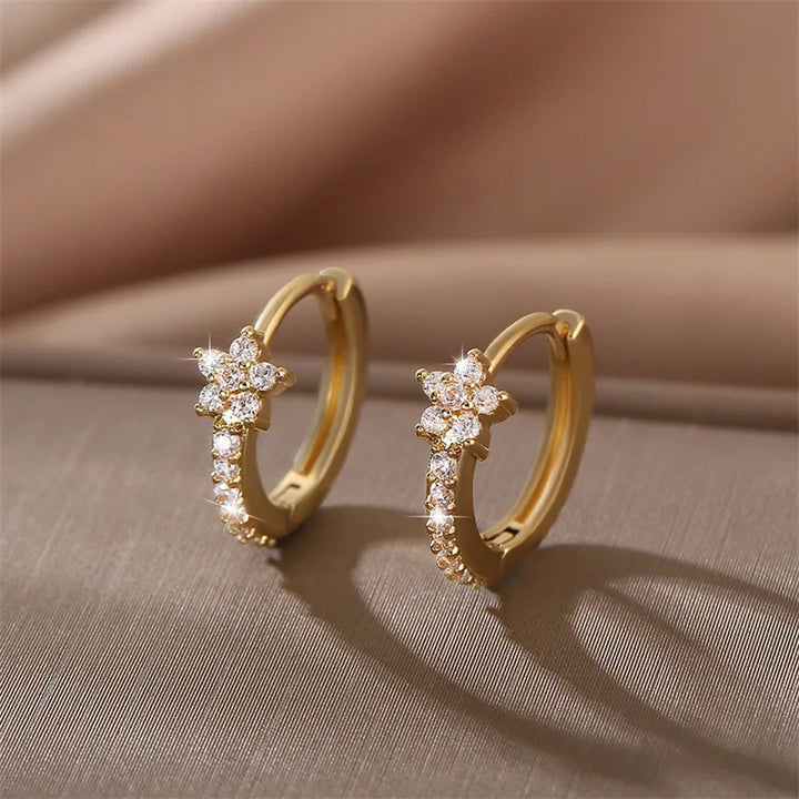 Velena Micro Pave Hoops