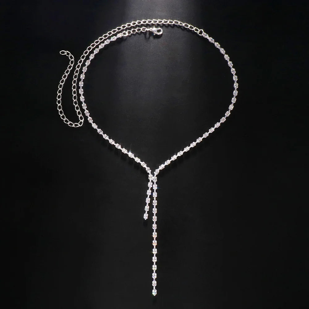 Fashion Y Shape Long Necklace