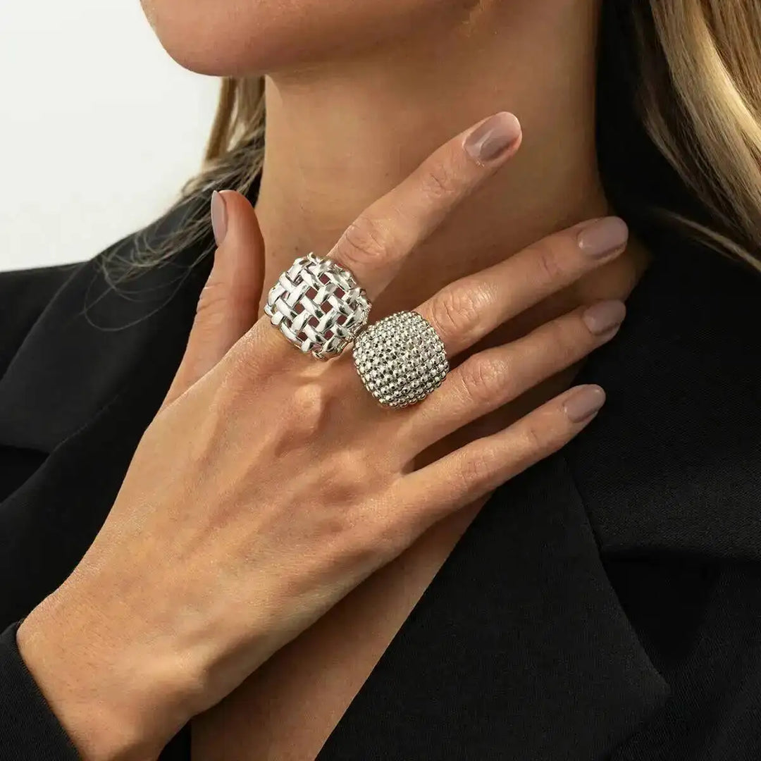 Astrid Stark Ring Pair