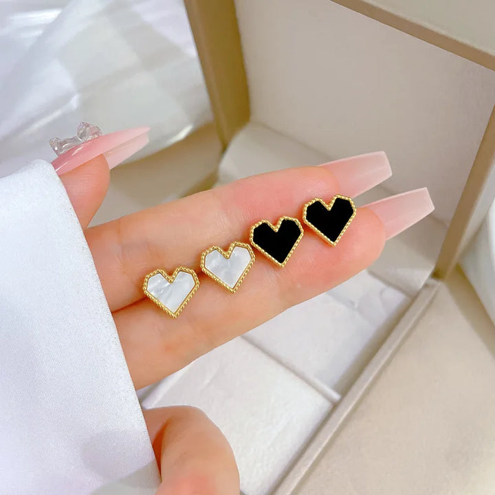 Pixel Heart Earrings
