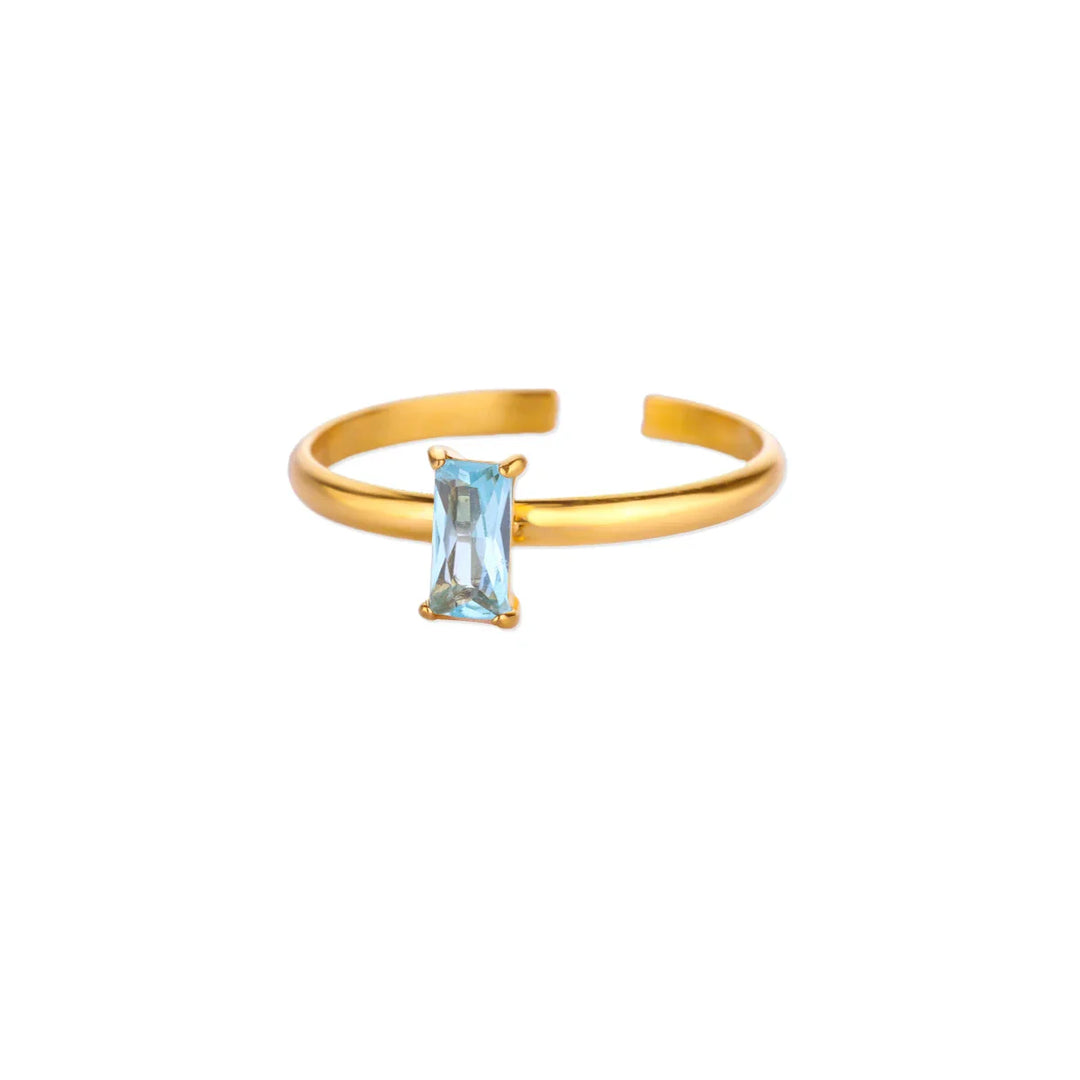 Amelisse Custom Birthstone Charm Ring