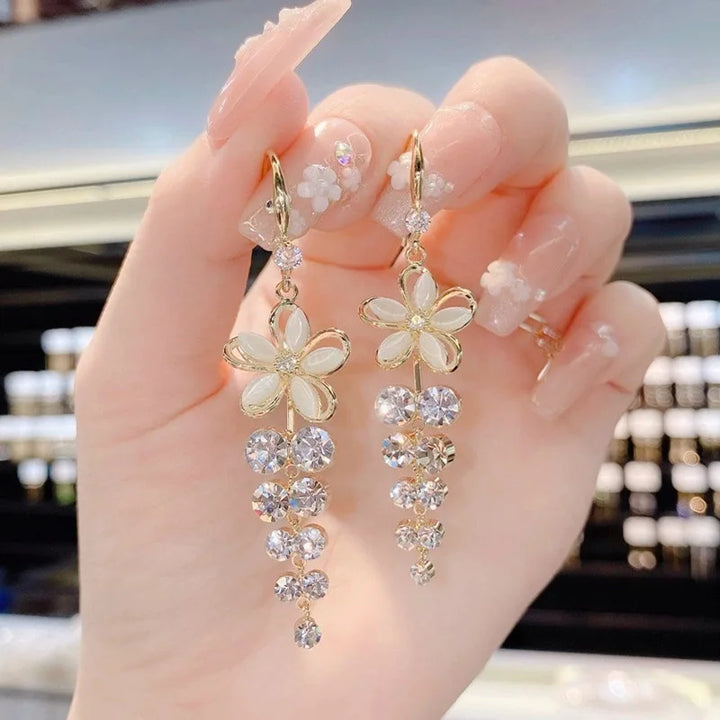 Maravelle Ceremony Bloom Earrings