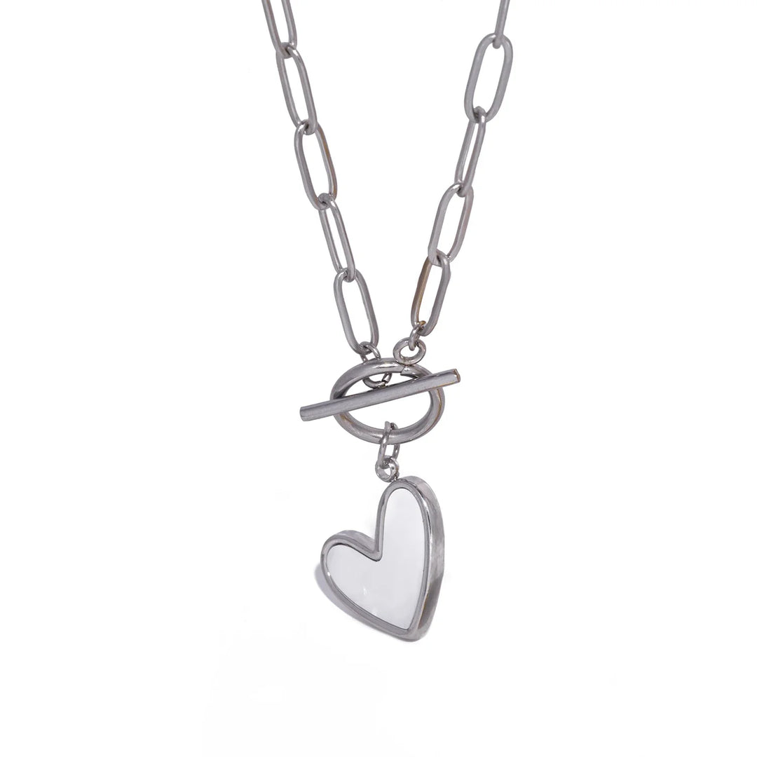 The Pure Serenity Heart Pendant
