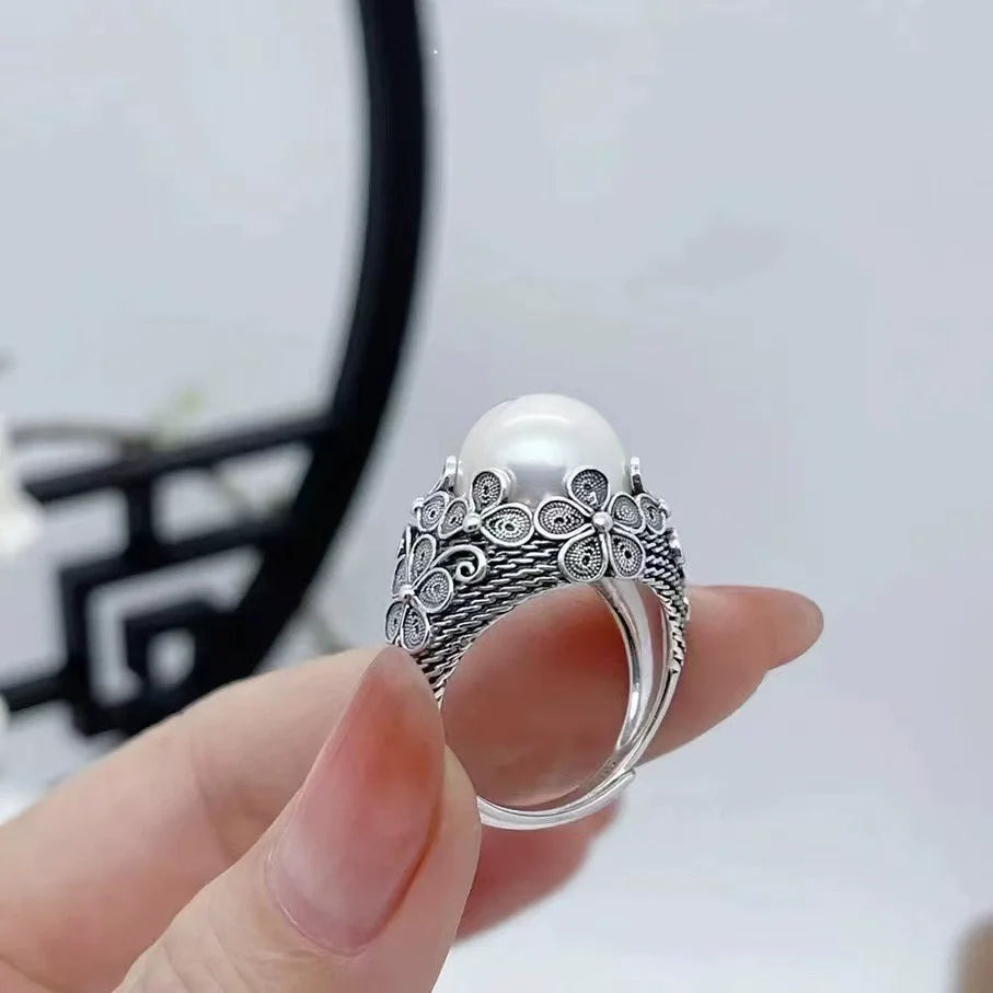 Vintage Pearl Beauty Ring