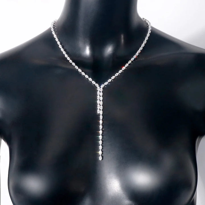 Fashion Y Shape Long Necklace