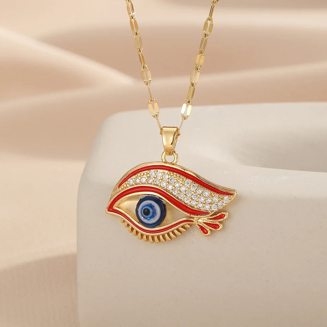 Colorful Evil Eye Necklaces