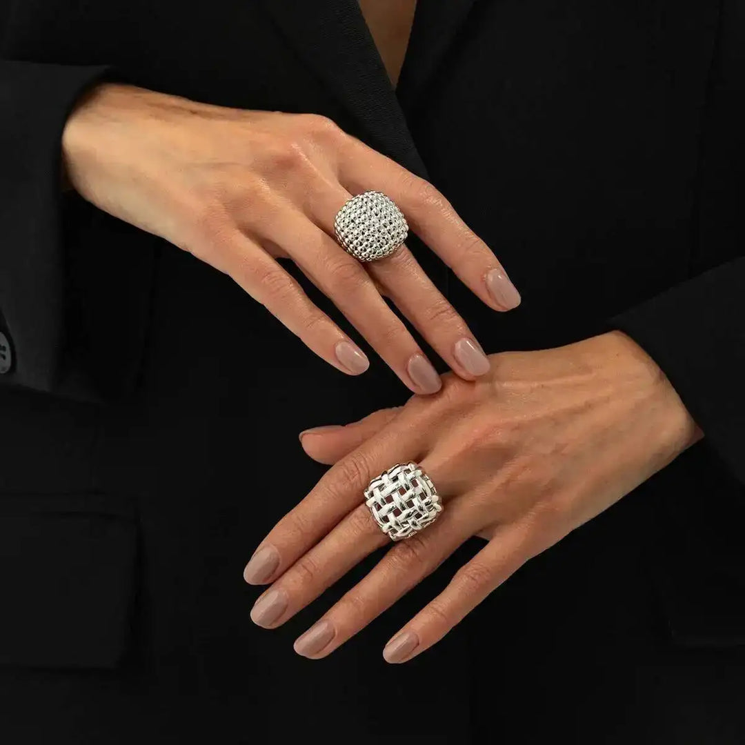 Astrid Stark Ring Pair