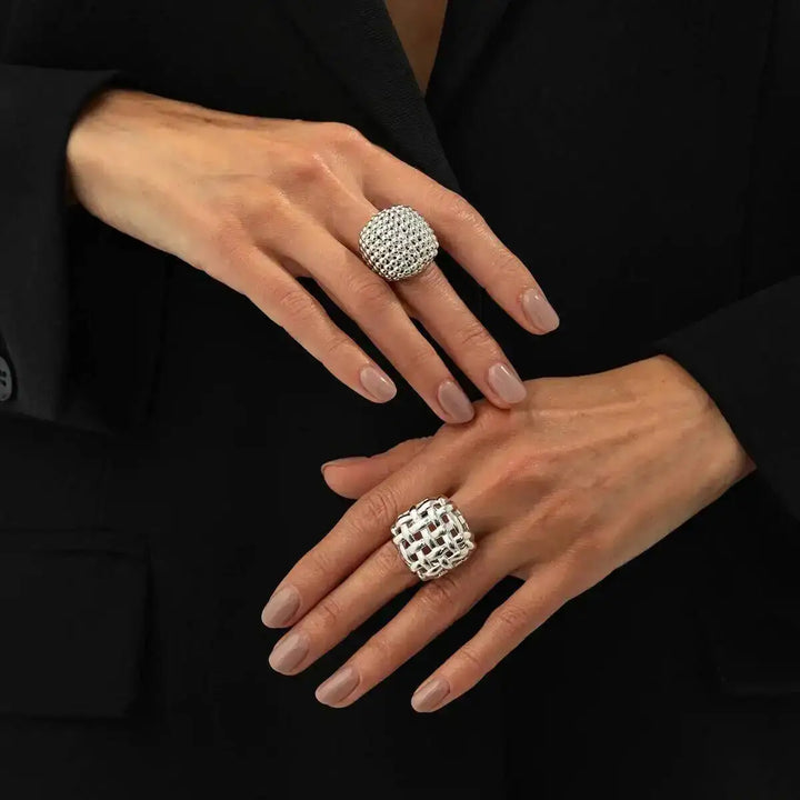 Astrid Stark Ring Pair