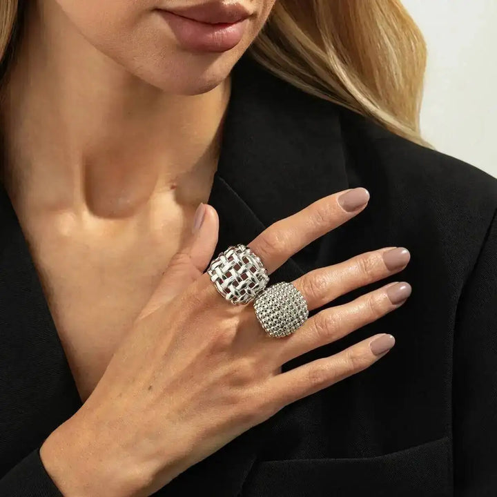 Astrid Stark Ring Pair