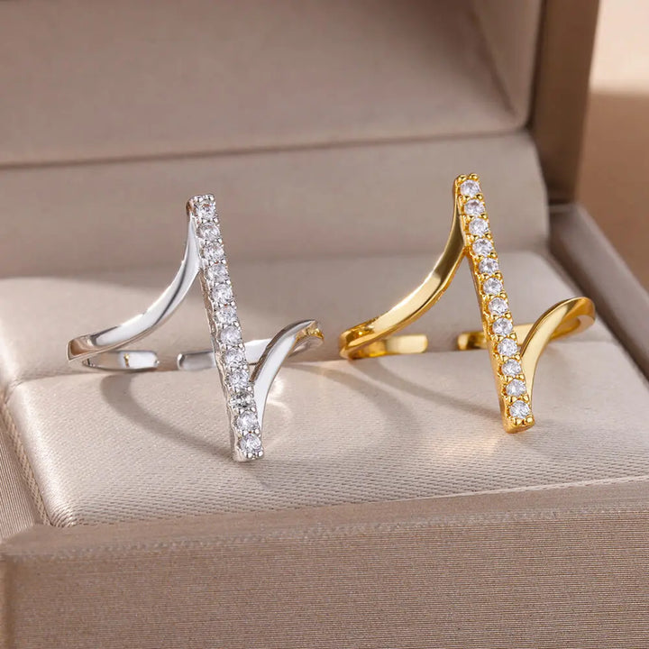 Brinley Pavé Wrap Ring