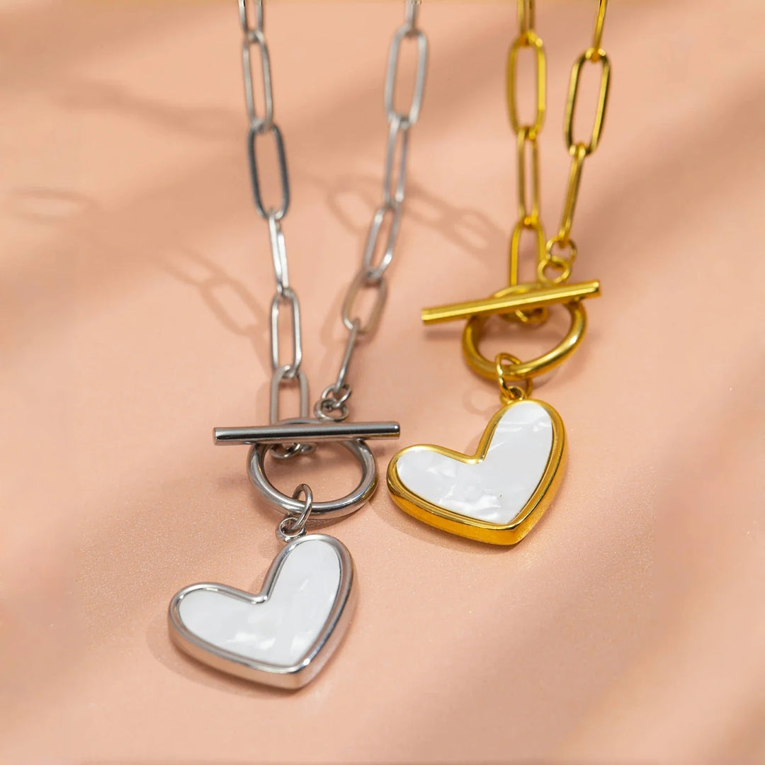 The Pure Serenity Heart Pendant