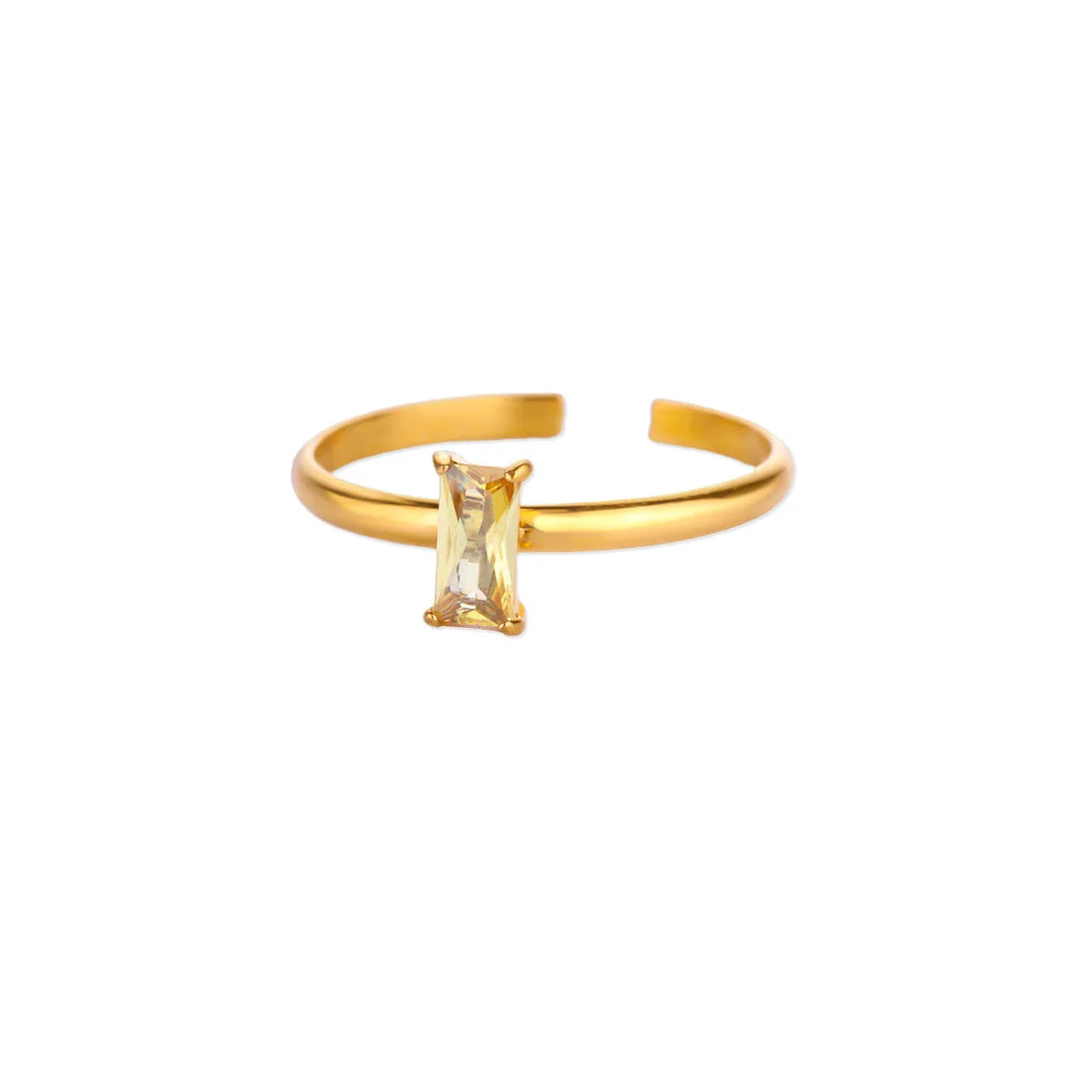 Amelisse Custom Birthstone Charm Ring