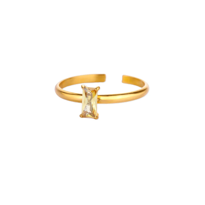Amelisse Custom Birthstone Charm Ring
