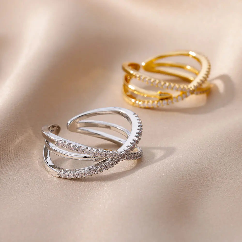 Penelope | Elegant Floral Statement Ring