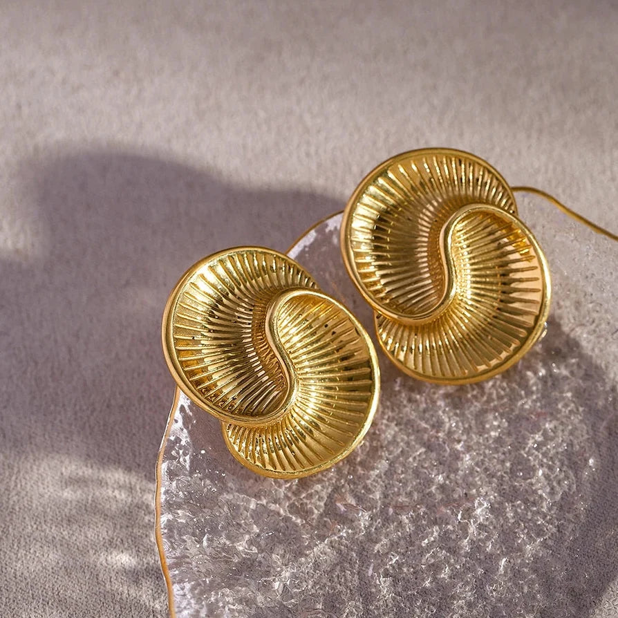Hélixia Gold-Plated Studs