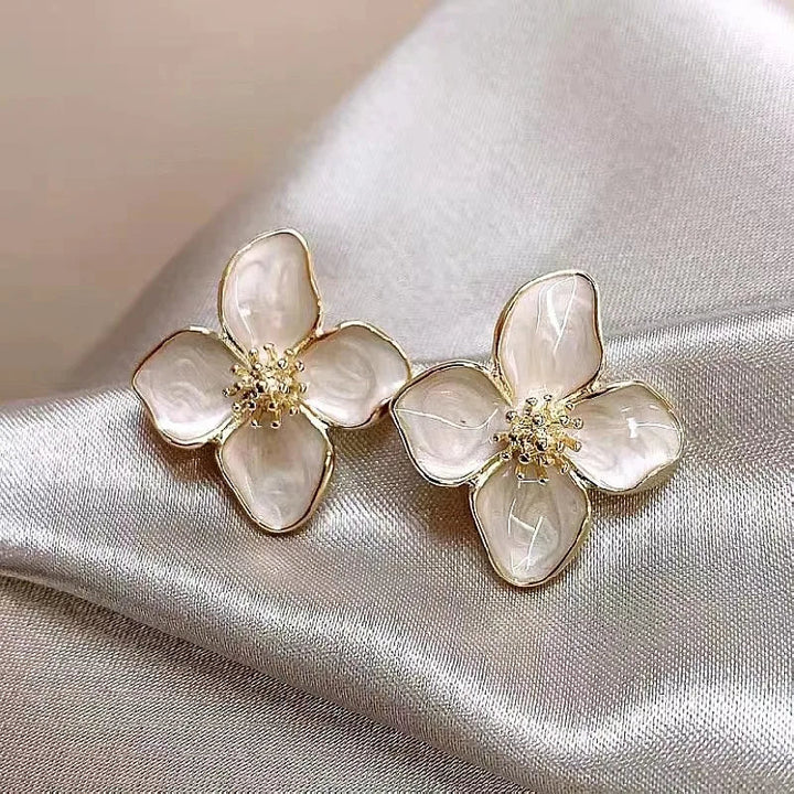 Seraphina Petal Crest Earrings