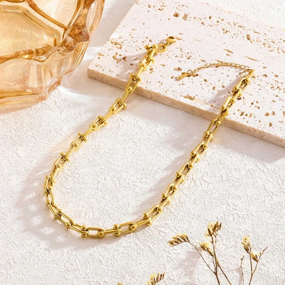 Thick Chain Jewelry Set