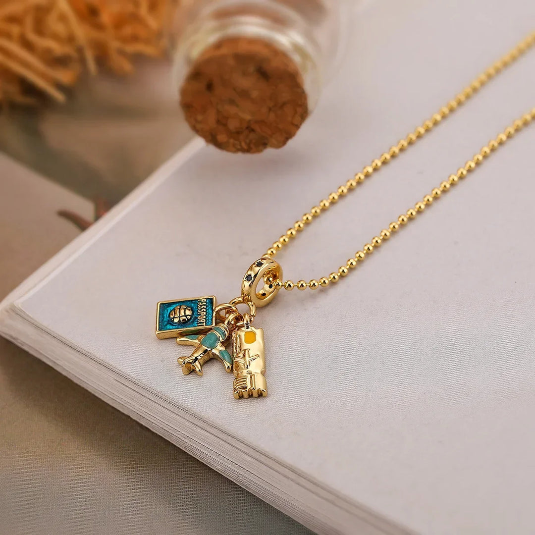 Travel Charm Necklace