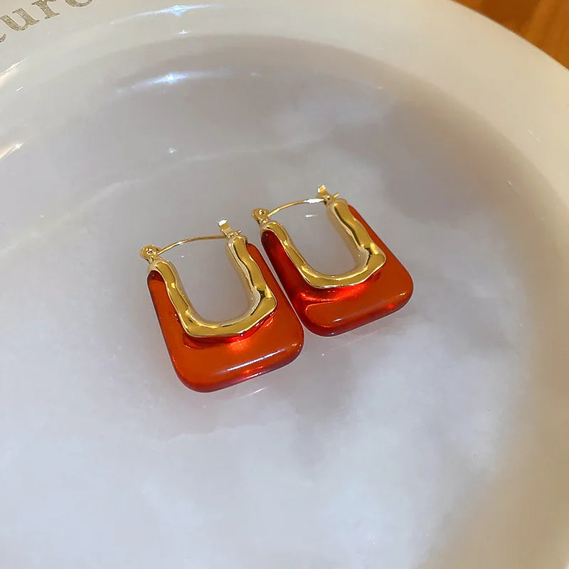 Soraya Geo Luxe Earrings