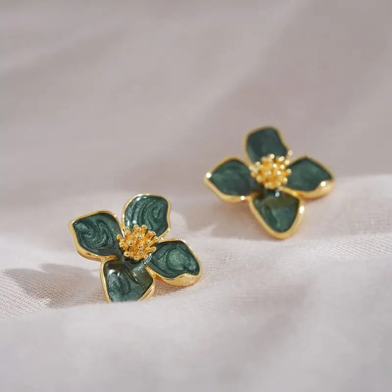 Seraphina Petal Crest Earrings