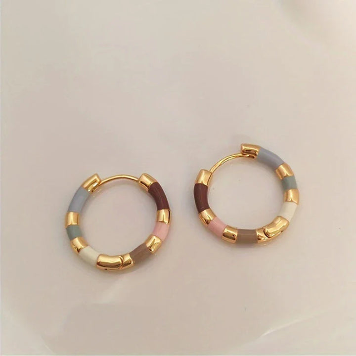 Soraya Multi-Tone Hoops