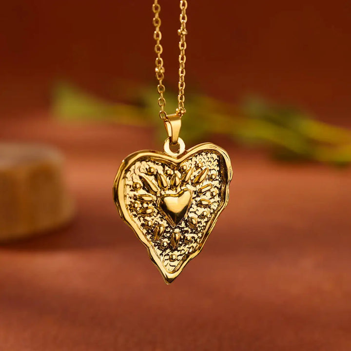 Pulsing Love Heart Necklace