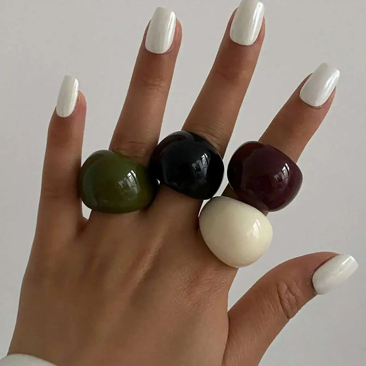 Orsella Sculpted Resin Ring