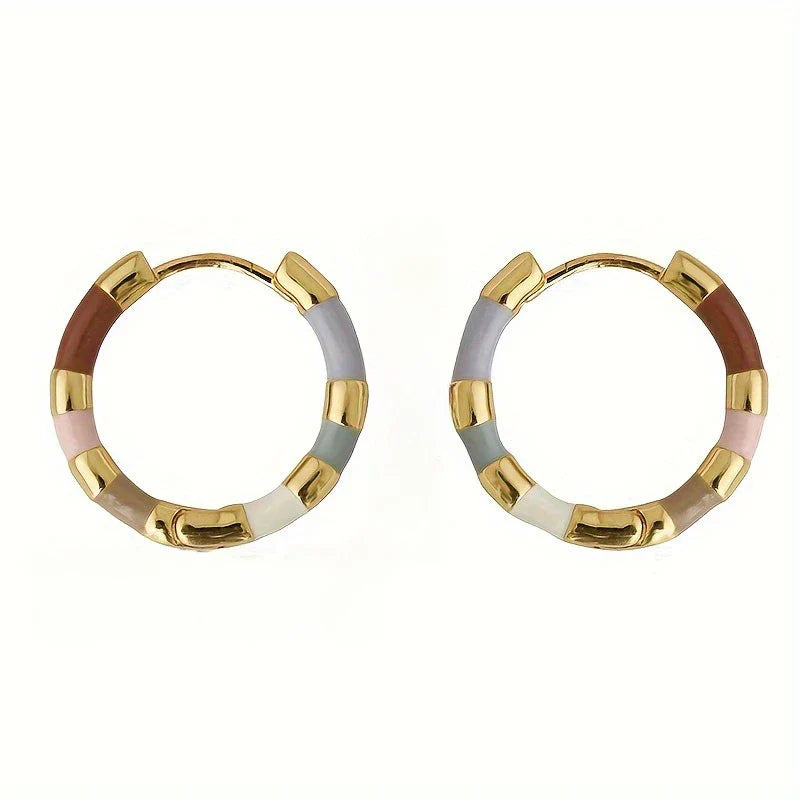 Soraya Multi-Tone Hoops