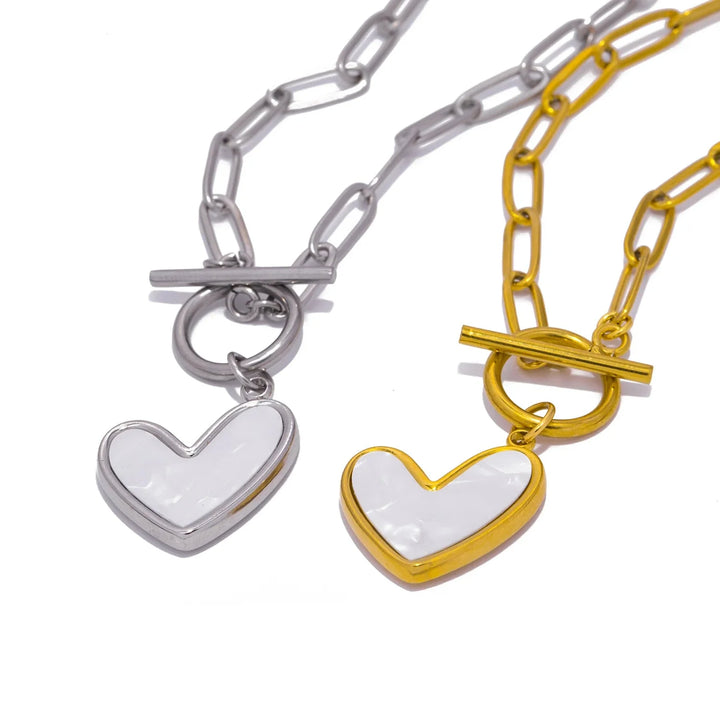 The Pure Serenity Heart Pendant