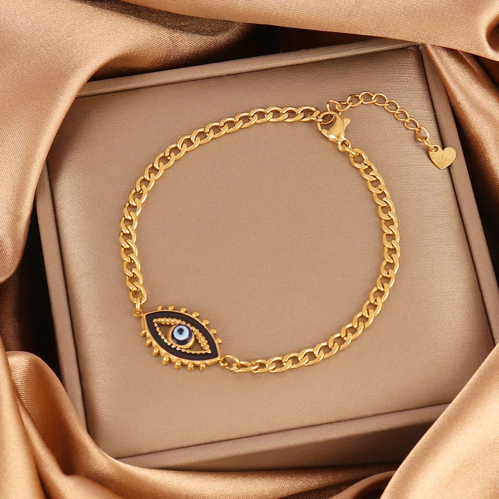 Evil Eye Chain Bracelets