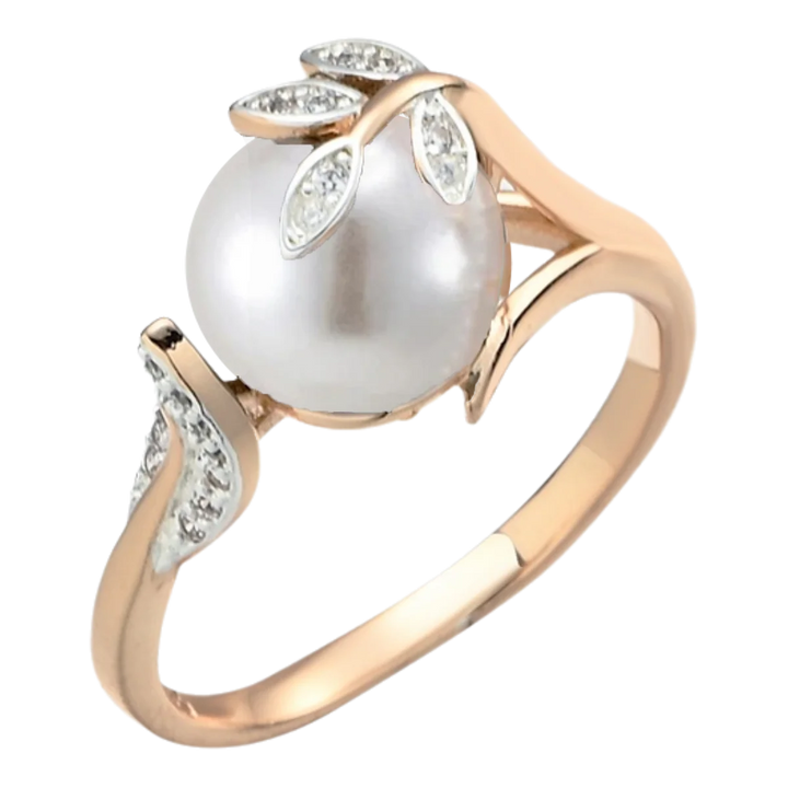 Timeless Midnight Pearl Ring