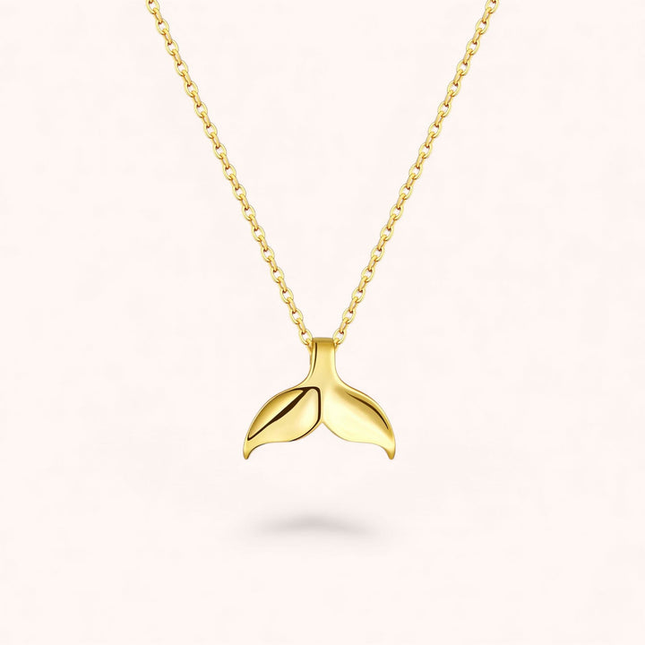 Whale Tail 925 Sterling Silver Necklace